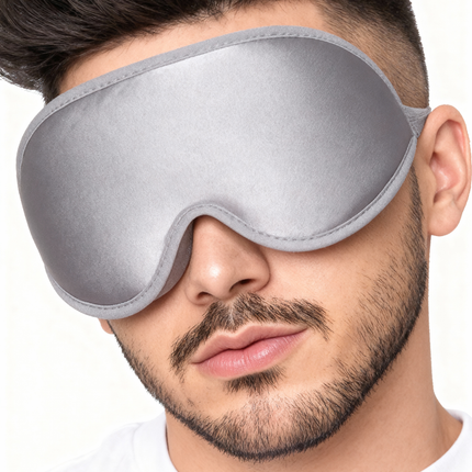 Antifaz de Viaje – Cloud Grey Edition